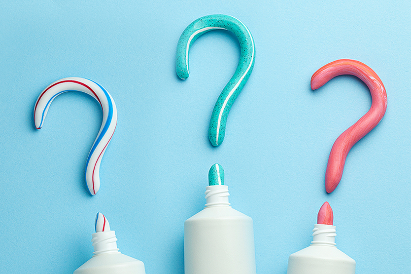 Мифы и правда о полосках: что означают цветные полоски на тюбиках зубной пасты